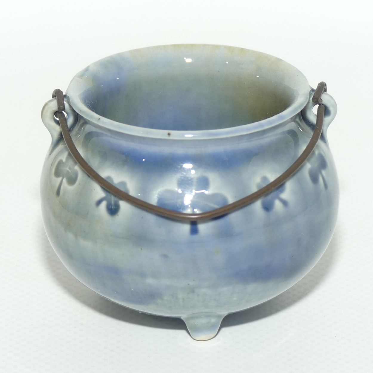 Wade Irish Porcelain | Shamrock decorated Cauldron