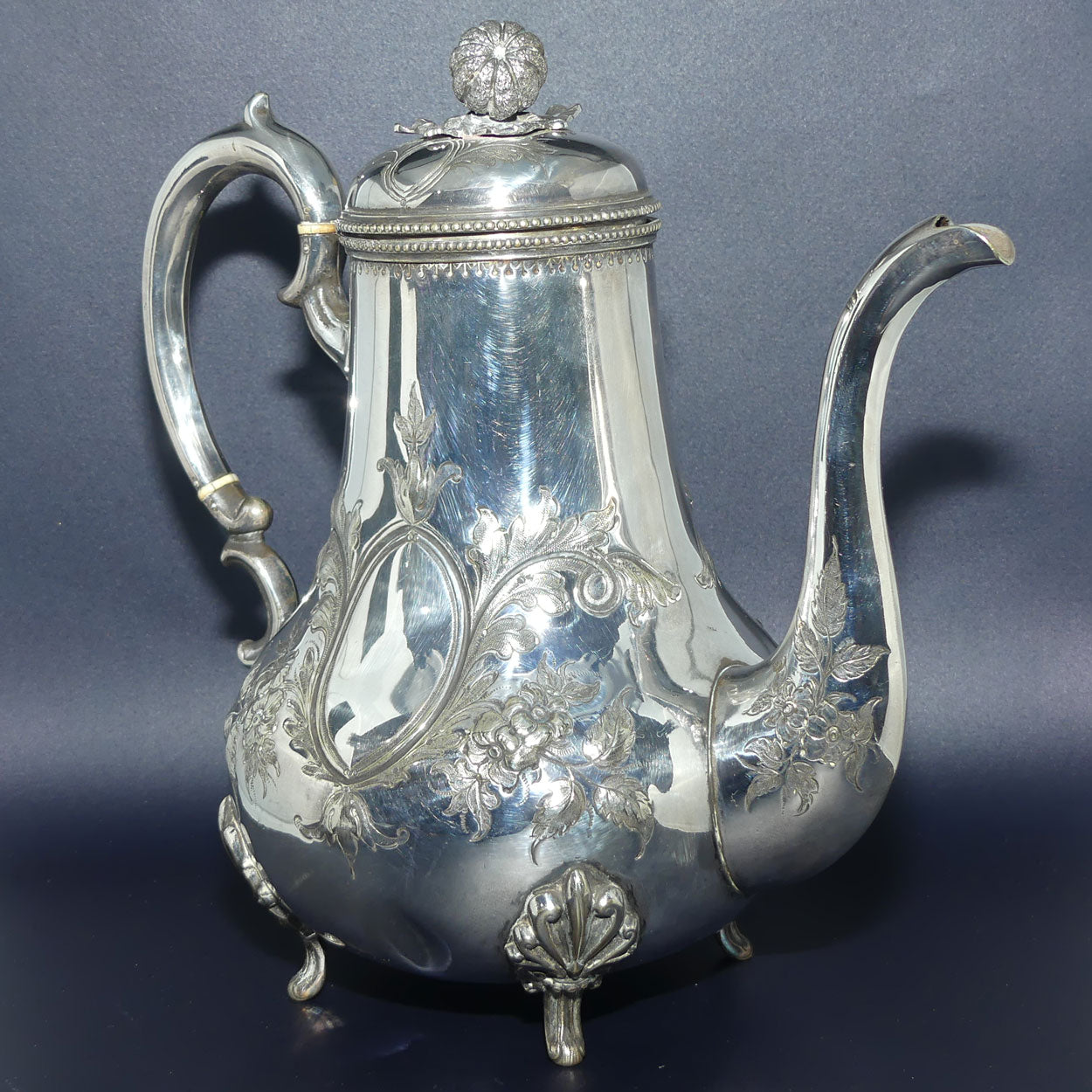 Victorian era EPBM coffee pot
