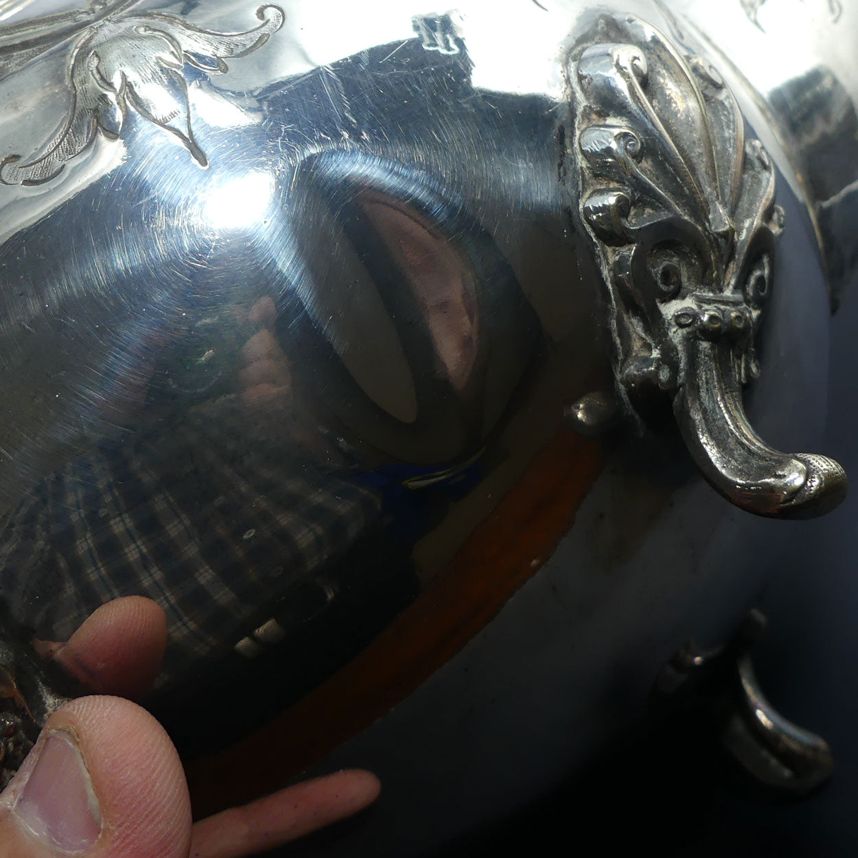 Victorian era EPBM coffee pot