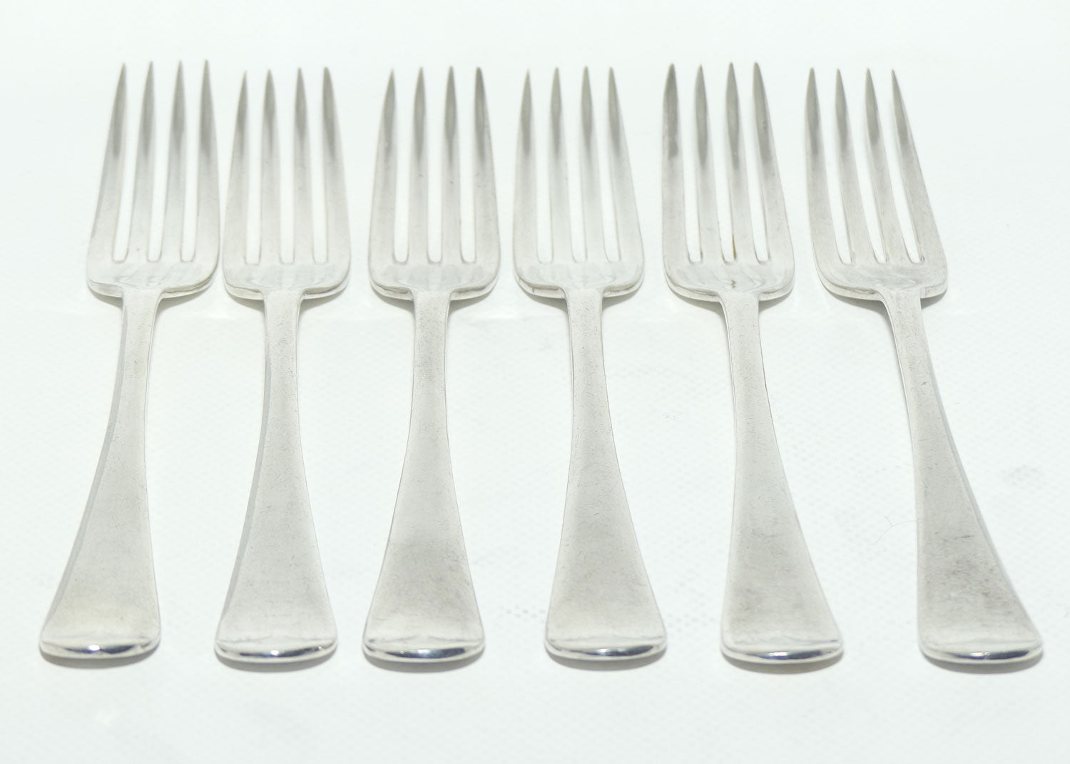 Set of 6 Berkeley EPNS A1 | Silver Plated Dinner forks | 19.5cm