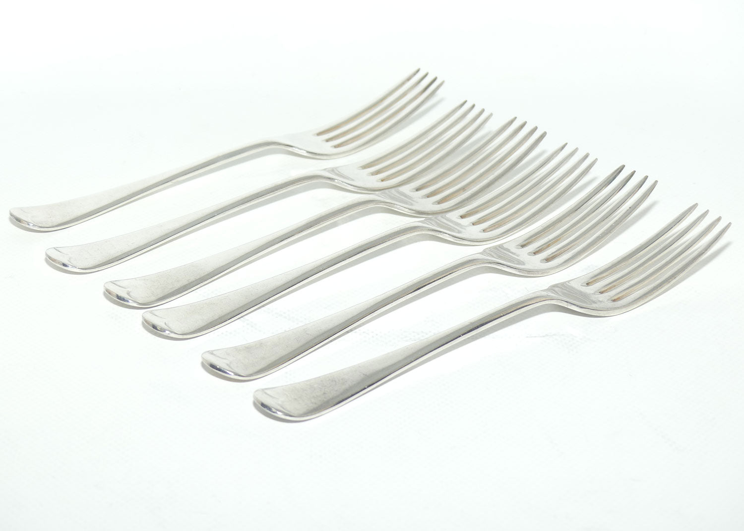 Set of 6 Berkeley EPNS A1 | Silver Plated Dinner forks | 19.5cm