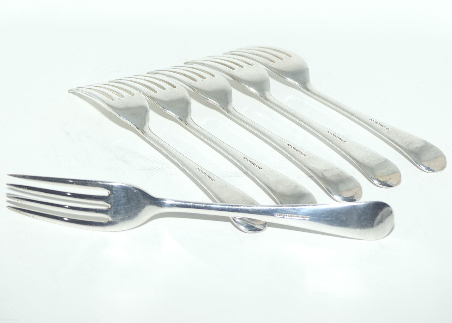 Set of 6 Berkeley EPNS A1 | Silver Plated Dinner forks | 19.5cm