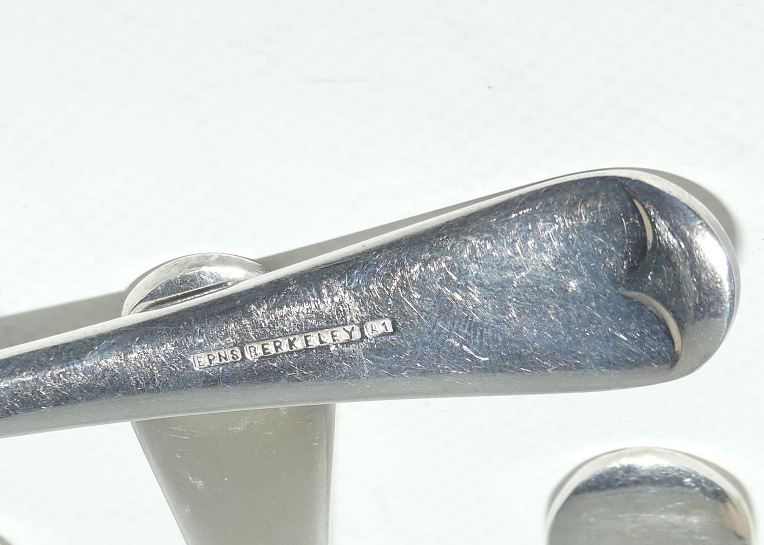 Set of 6 Berkeley EPNS A1 | Silver Plated Desert spoons | 17.5cm