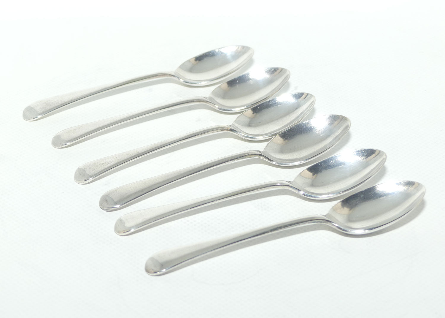 Set of 6 Berkeley EPNS A1 | Silver Plated Tea spoons | 12.2cm