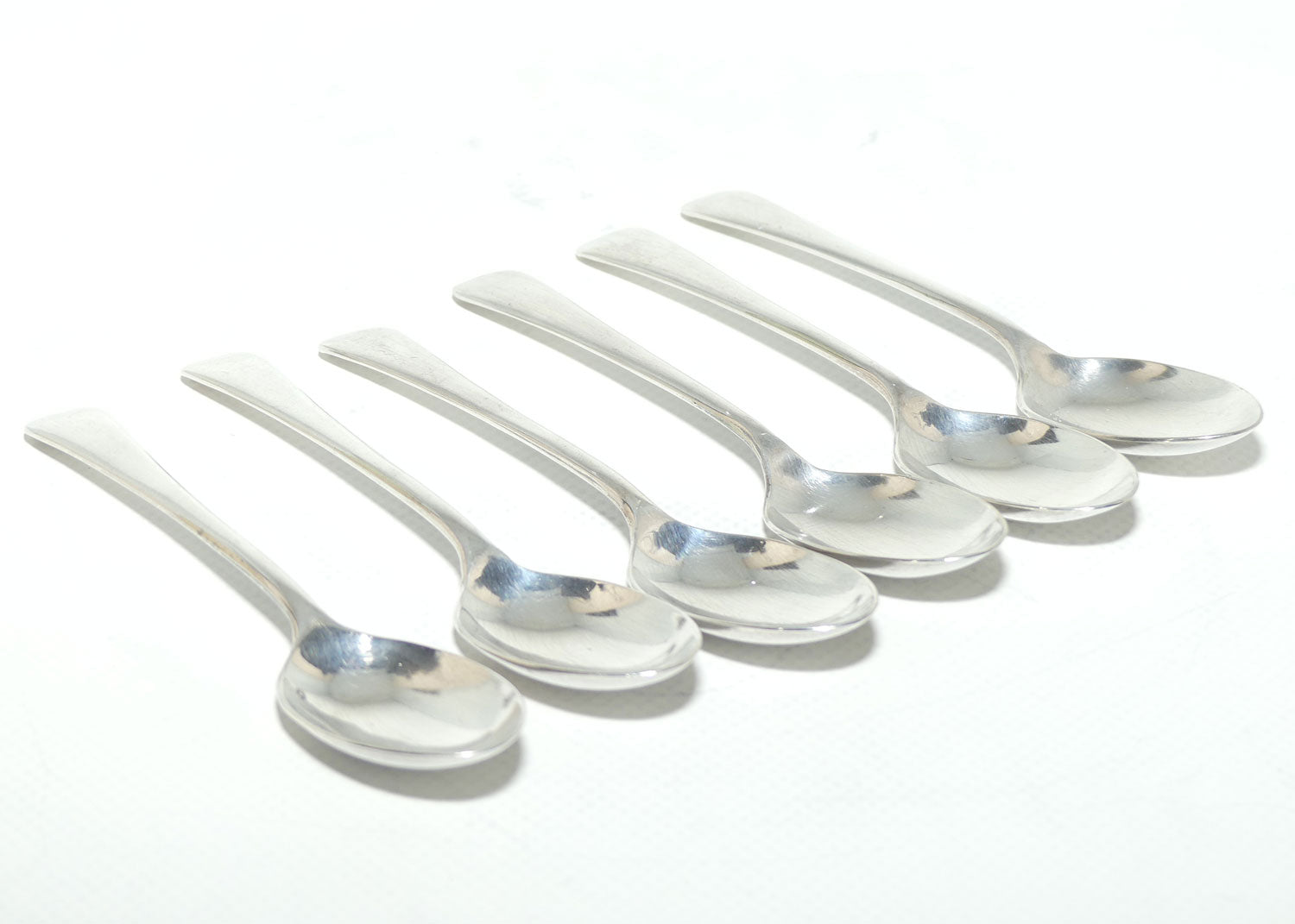 Set of 6 Berkeley EPNS A1 | Silver Plated Tea spoons | 12.2cm