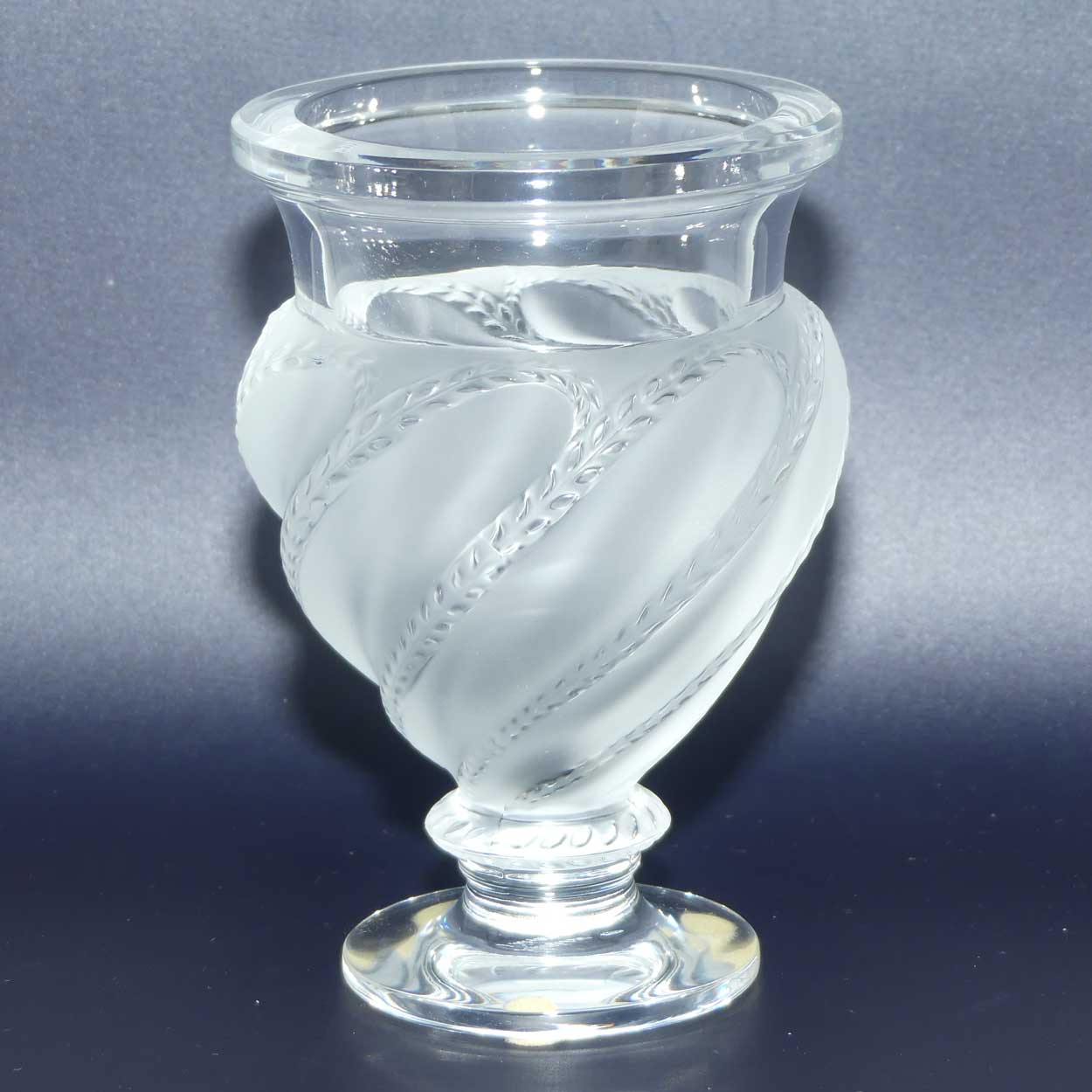 Lalique France Ermenonville vase