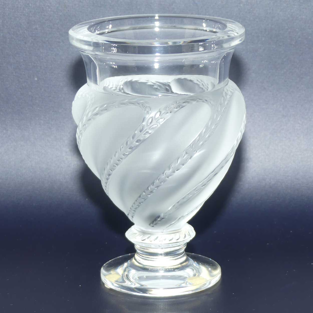 Lalique France Ermenonville vase