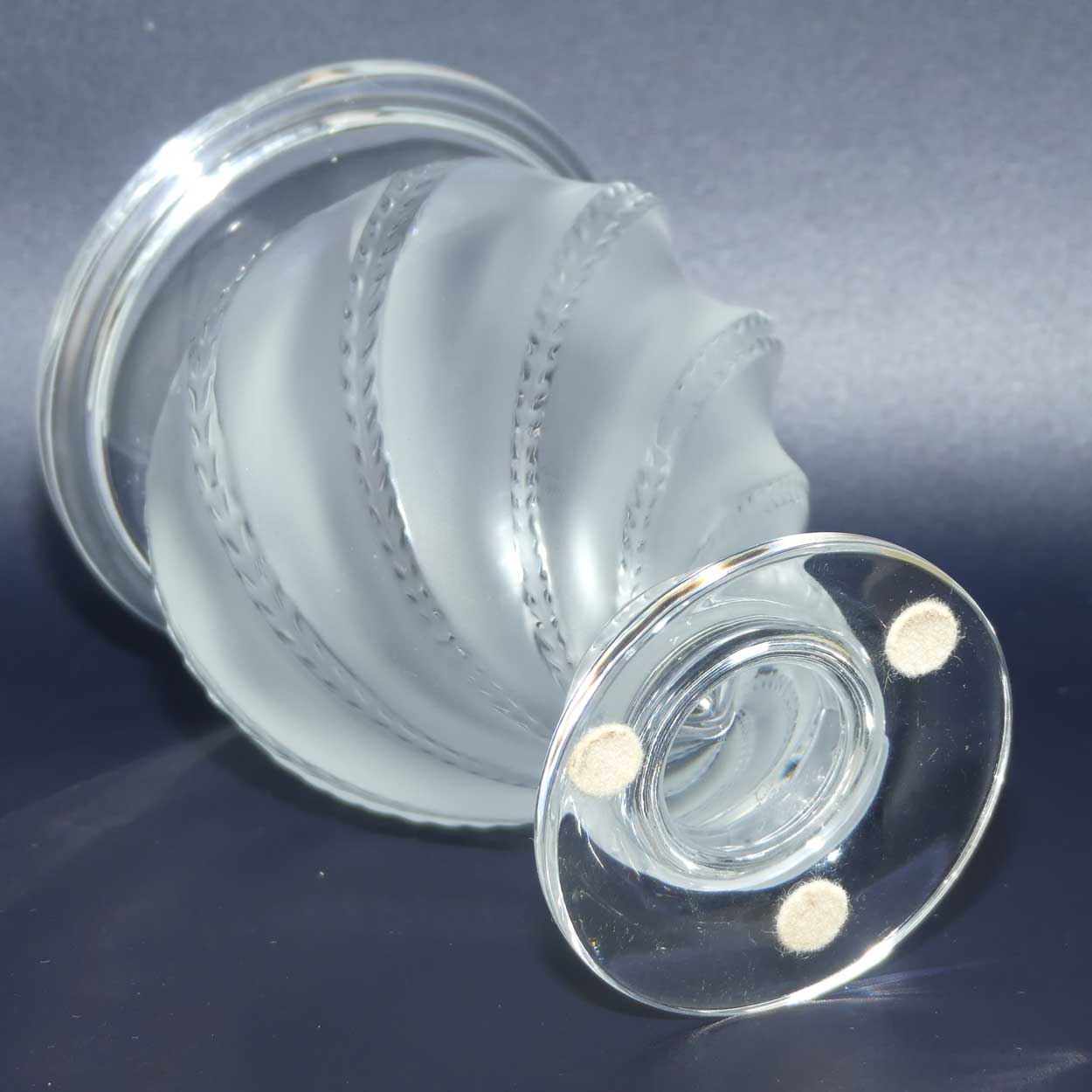 Lalique France Ermenonville vase