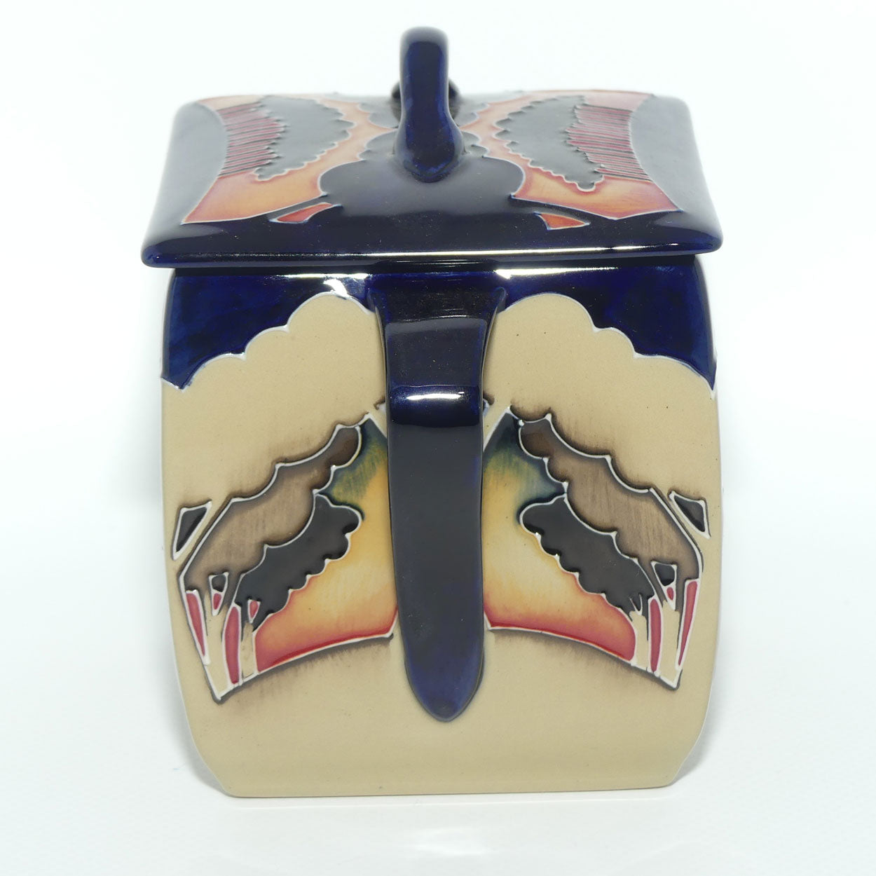 Moorcroft Eventide Winter 243/4 lidded box (Num Ed)