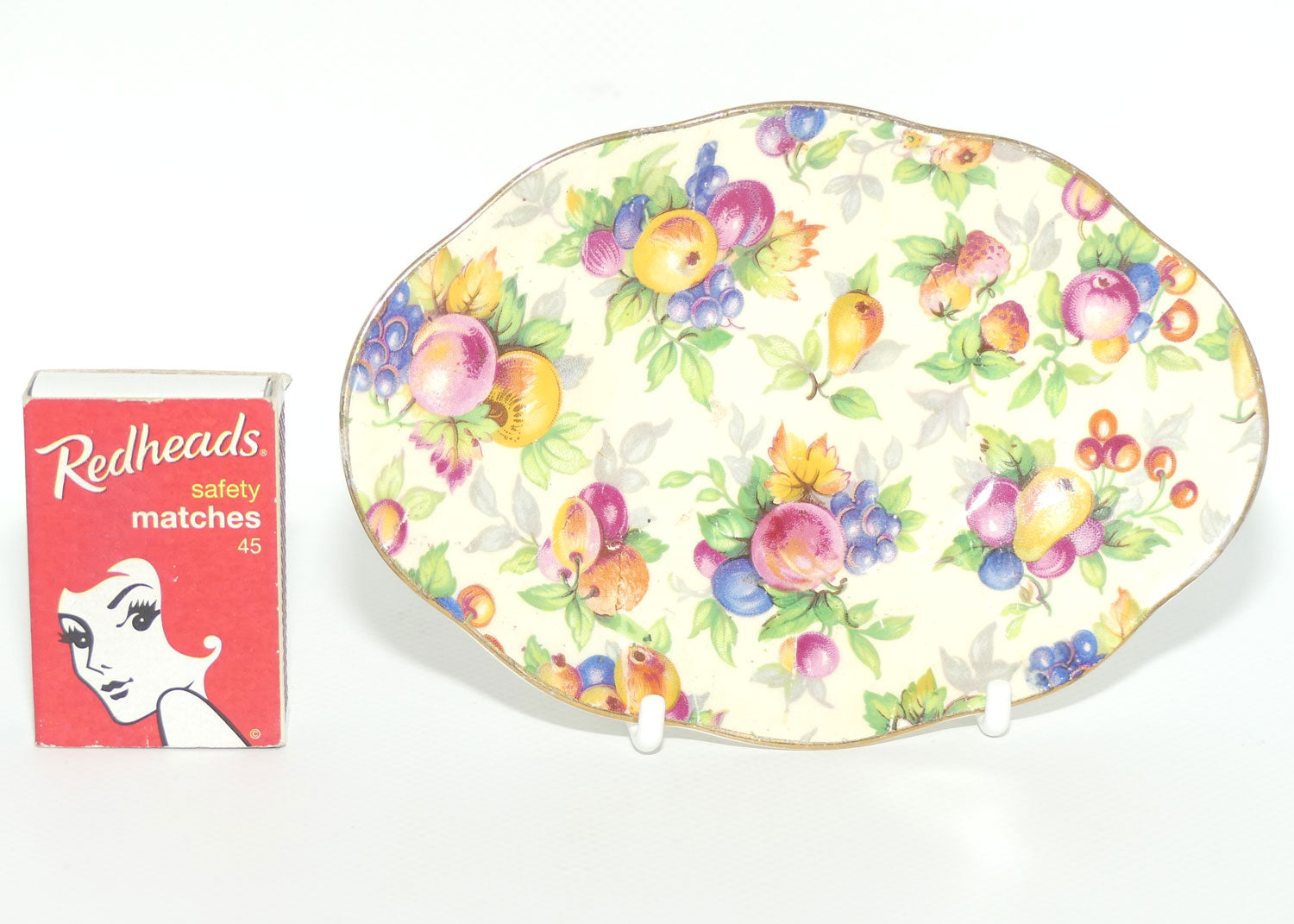 Royal Winton Chintz Evesham underplate for mayonnaise jug