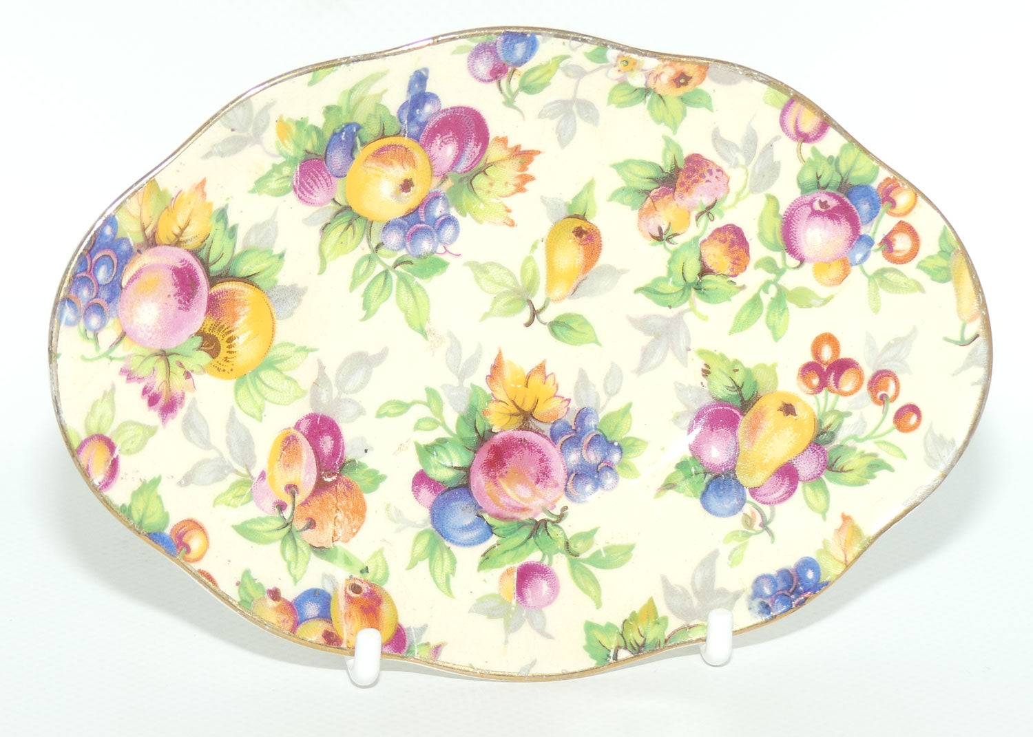 Royal Winton Chintz Evesham underplate for mayonnaise jug