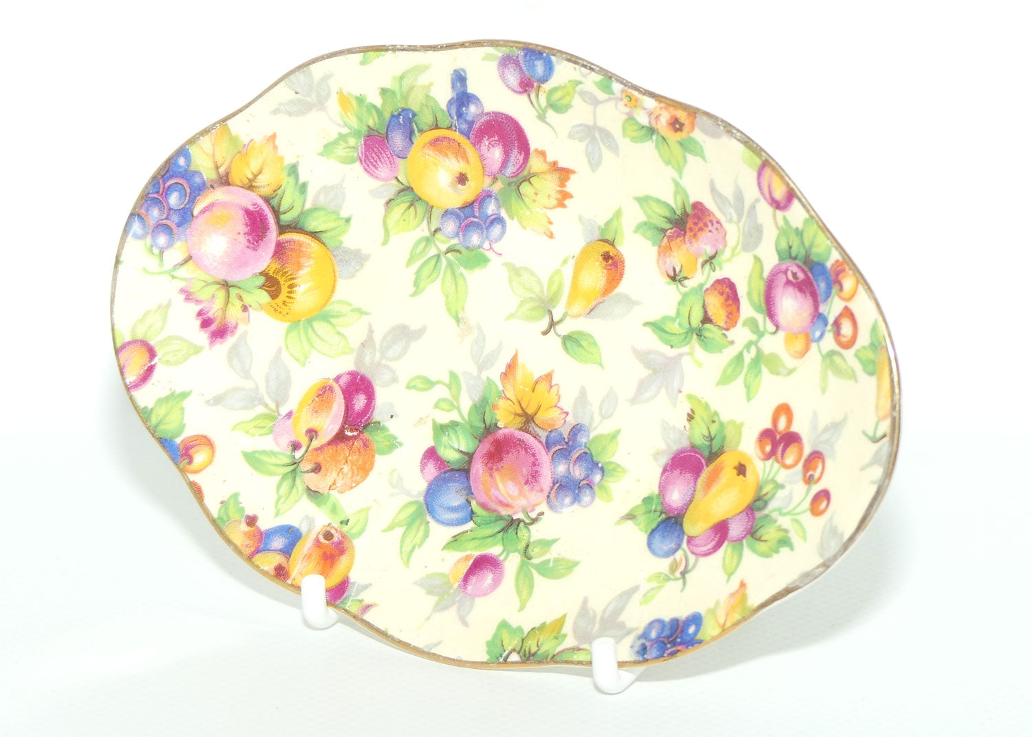 Royal Winton Chintz Evesham underplate for mayonnaise jug