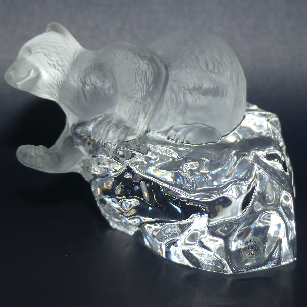 Igor Carl Faberge Crystal Polar Bear figure