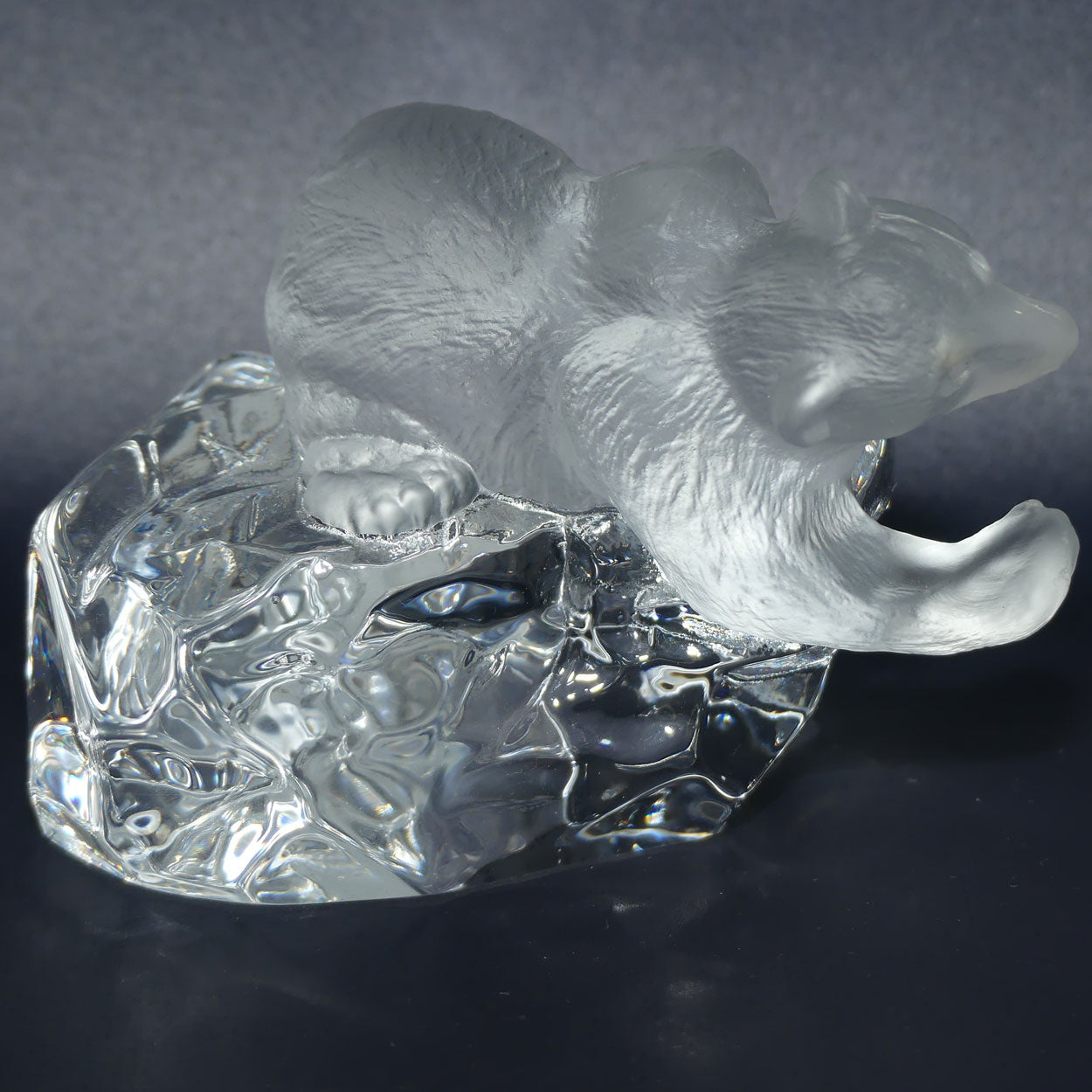 Igor Carl Faberge Crystal Polar Bear figure