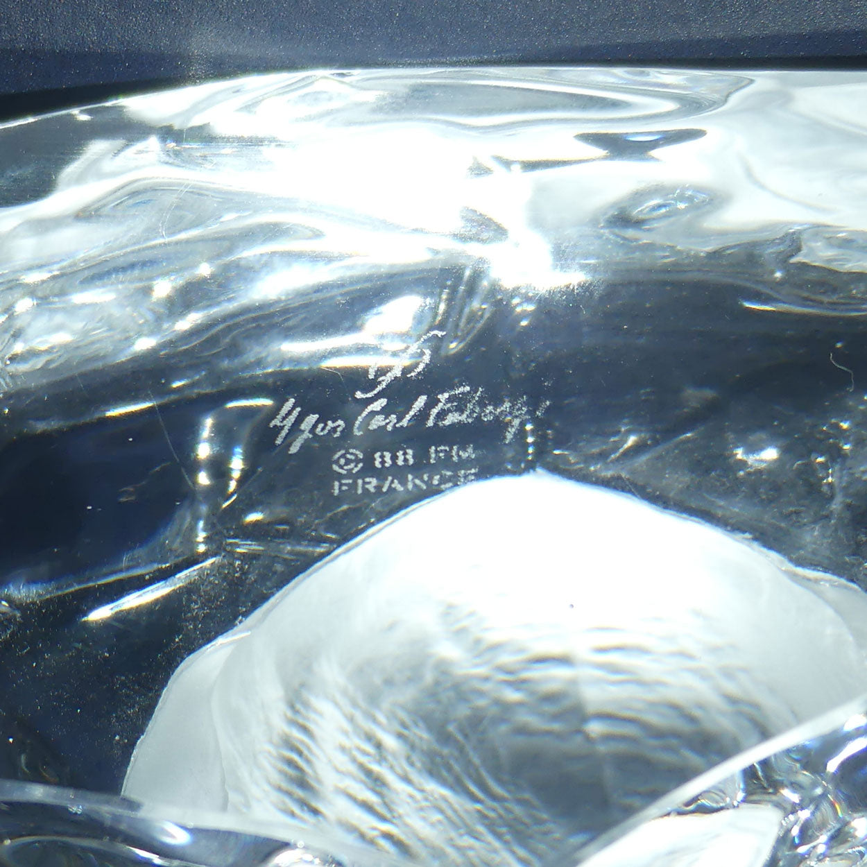 Igor Carl Faberge Crystal Polar Bear figure