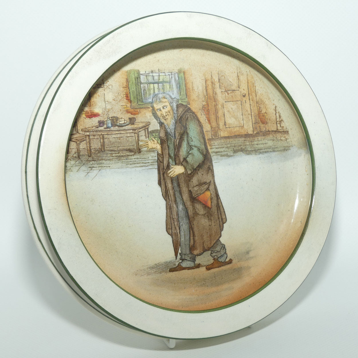 Royal Doulton Dickens Fagin baby plate | porringer D3020