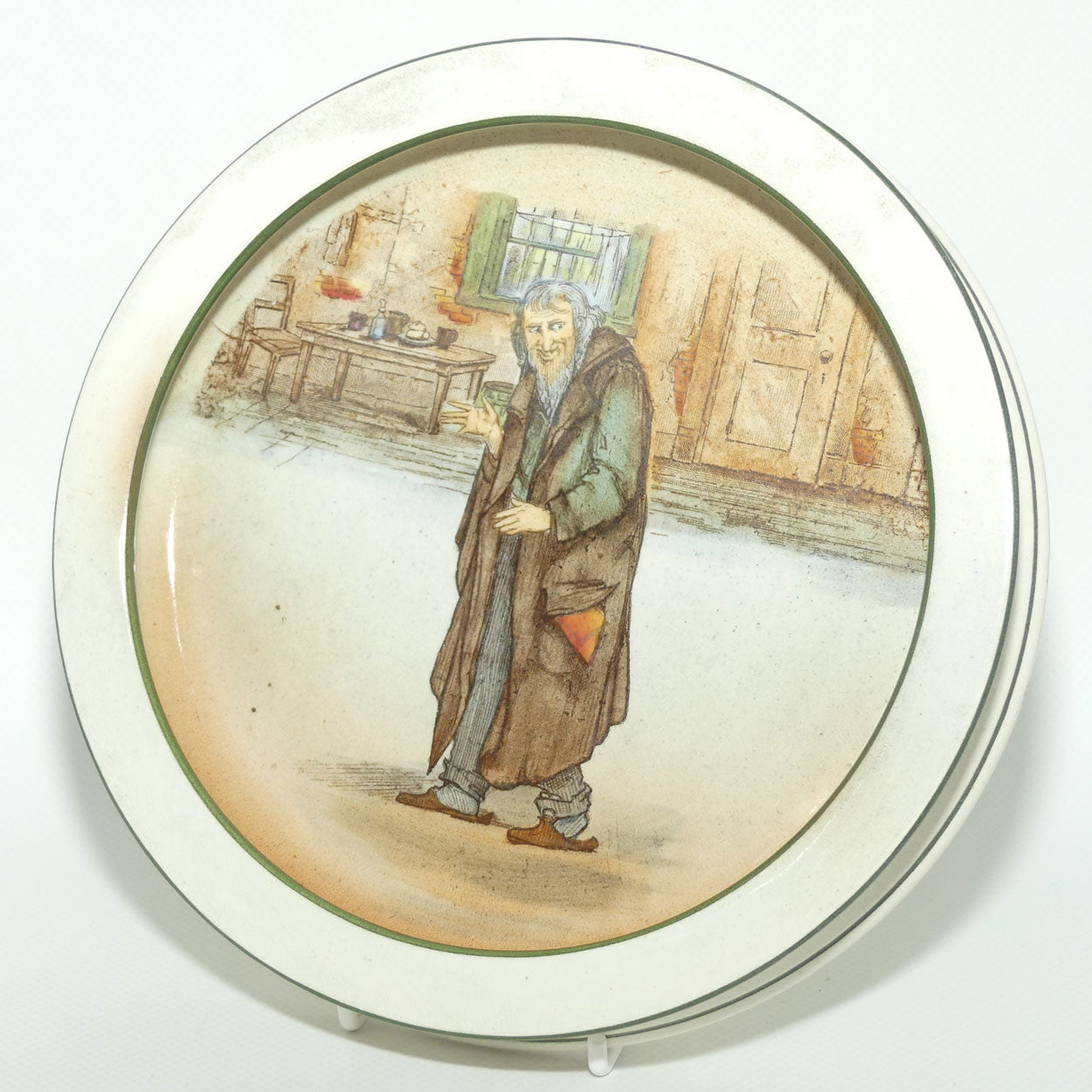 Royal Doulton Dickens Fagin baby plate | porringer D3020