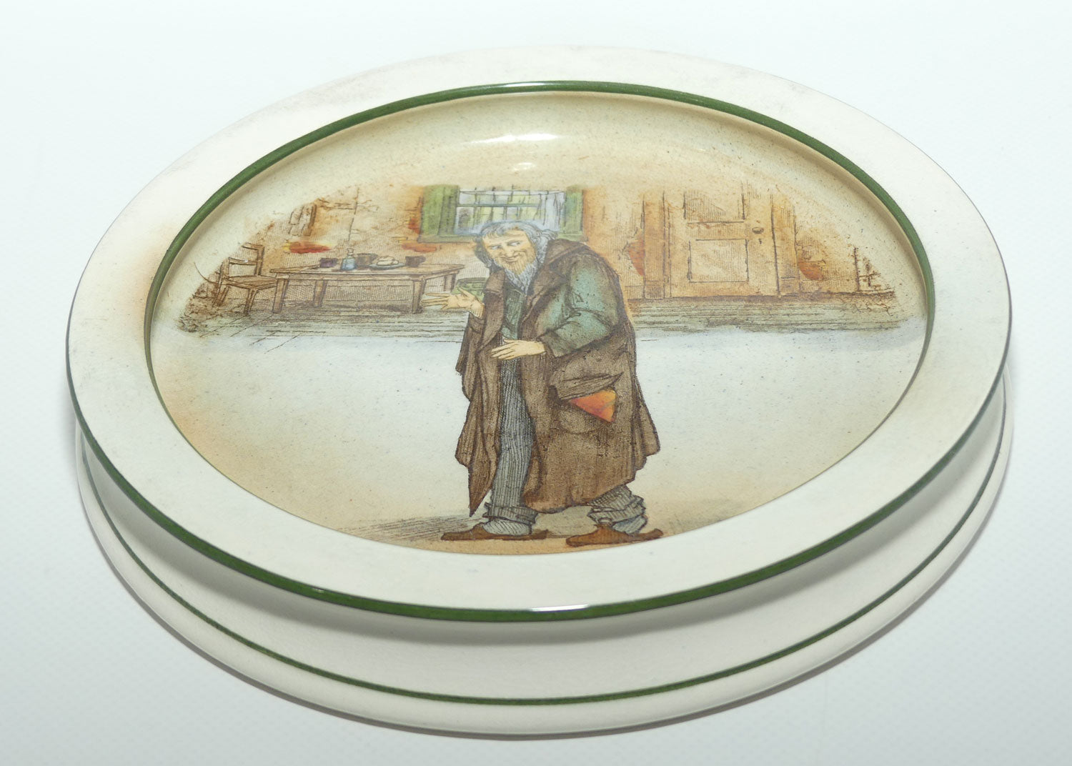Royal Doulton Dickens Fagin baby plate | porringer D3020