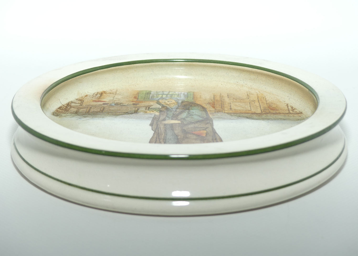 Royal Doulton Dickens Fagin baby plate | porringer D3020