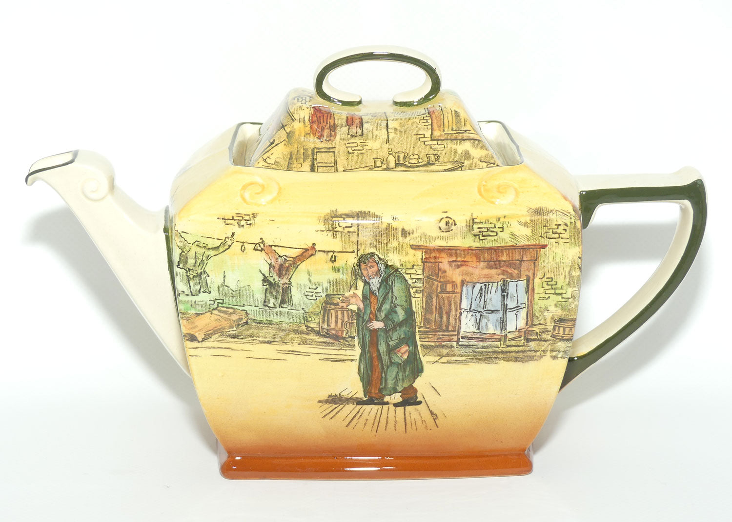 Royal Doulton Dickens Fagin Friar shape teapot D5175