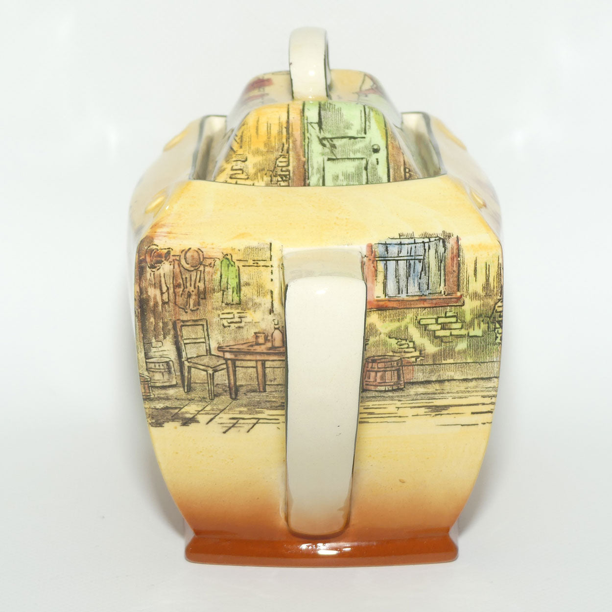 Royal Doulton Dickens Fagin Friar shape teapot D5175