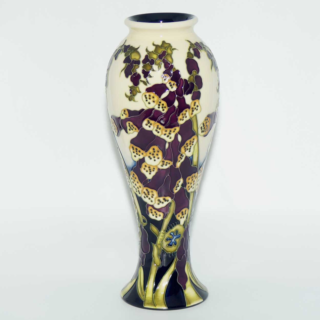 Moorcroft Fairies Foxglove 75/10 vase | LE 7/50