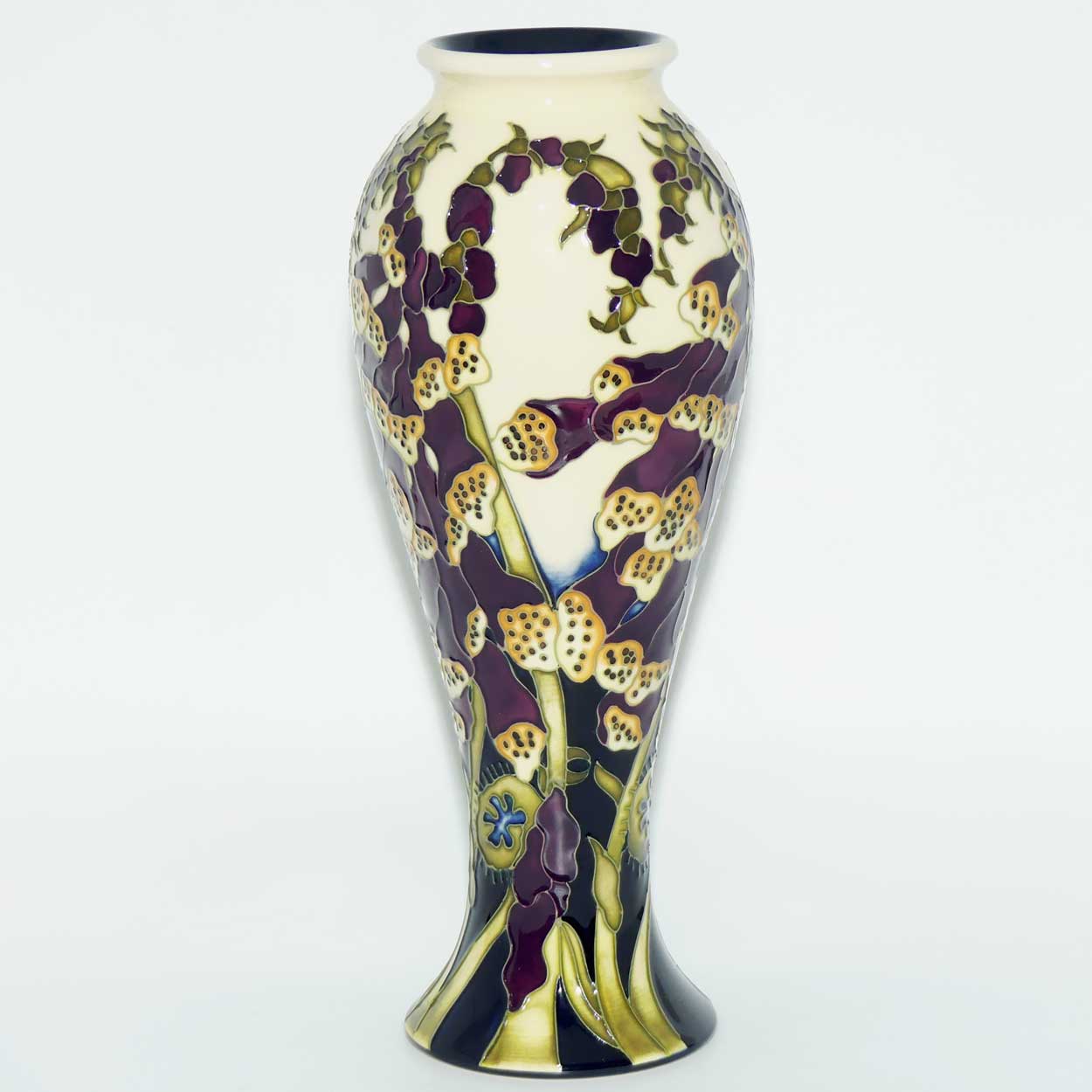 Moorcroft Fairies Foxglove 75/10 vase | LE 7/50