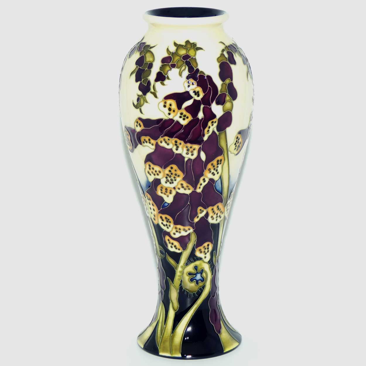 Moorcroft Fairies Foxglove 75/10 vase | LE 7/50