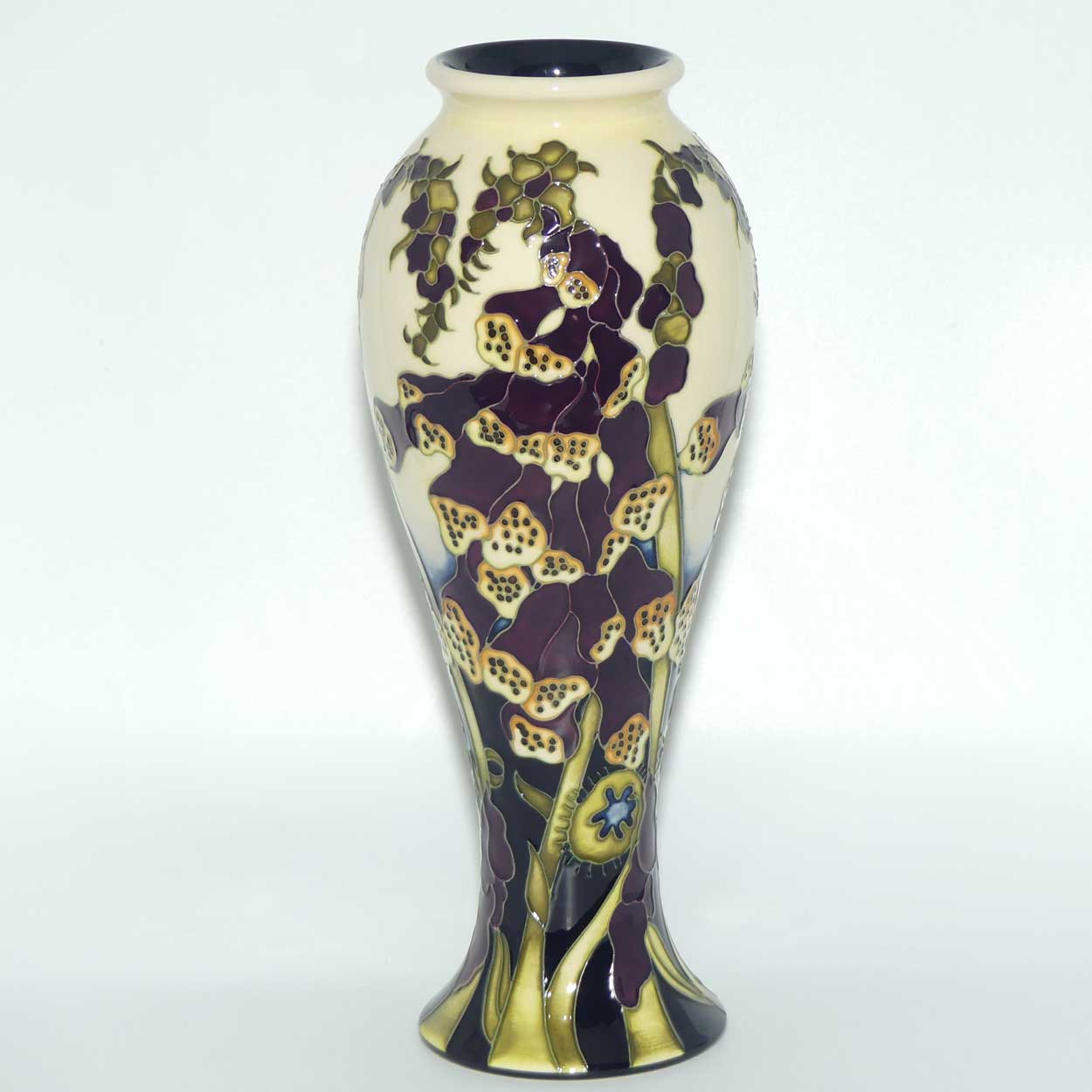 Moorcroft Fairies Foxglove 75/10 vase | LE 7/50