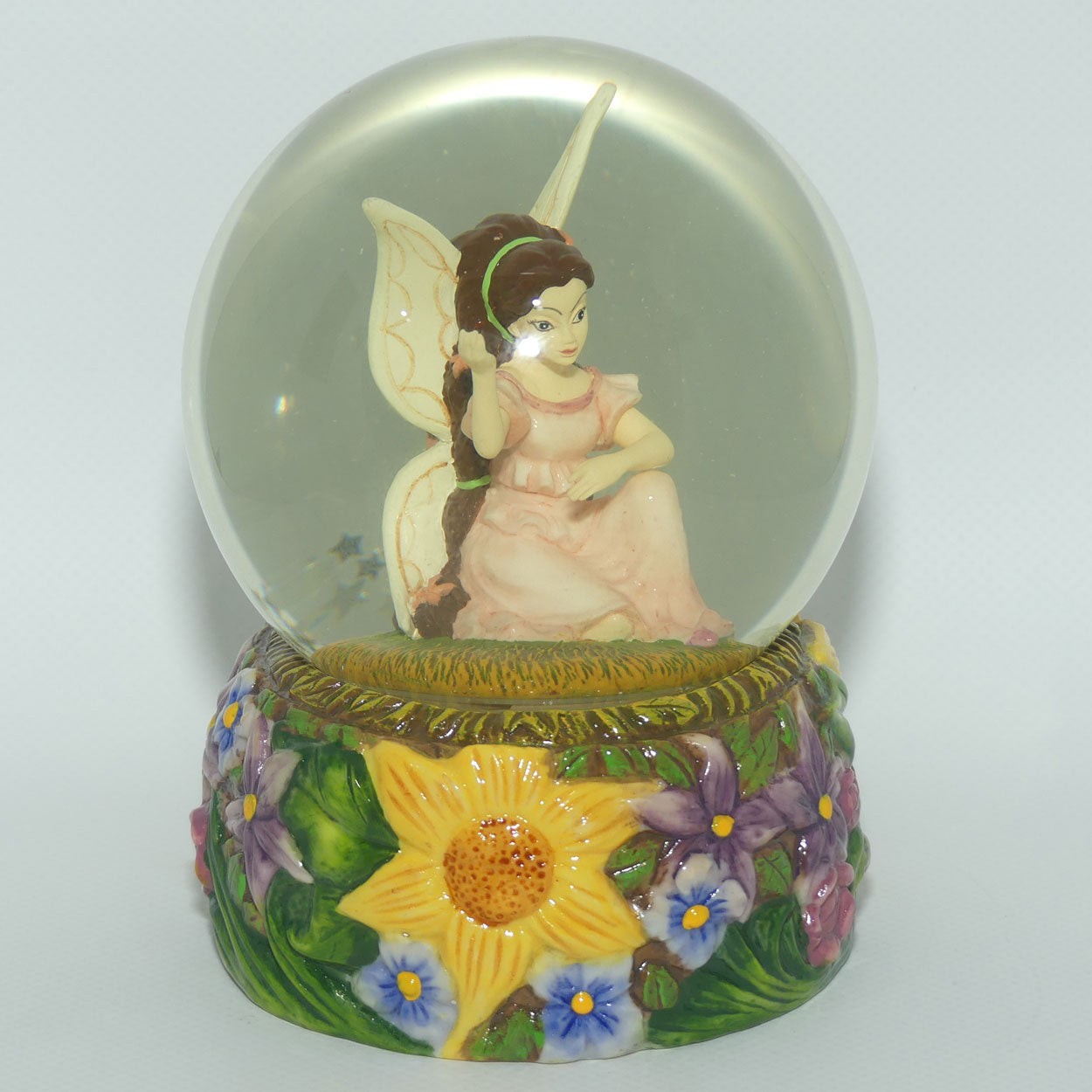 Royal Doulton Disney | Fairies series | A Sprinkling of Fairy Dust Snow Globe