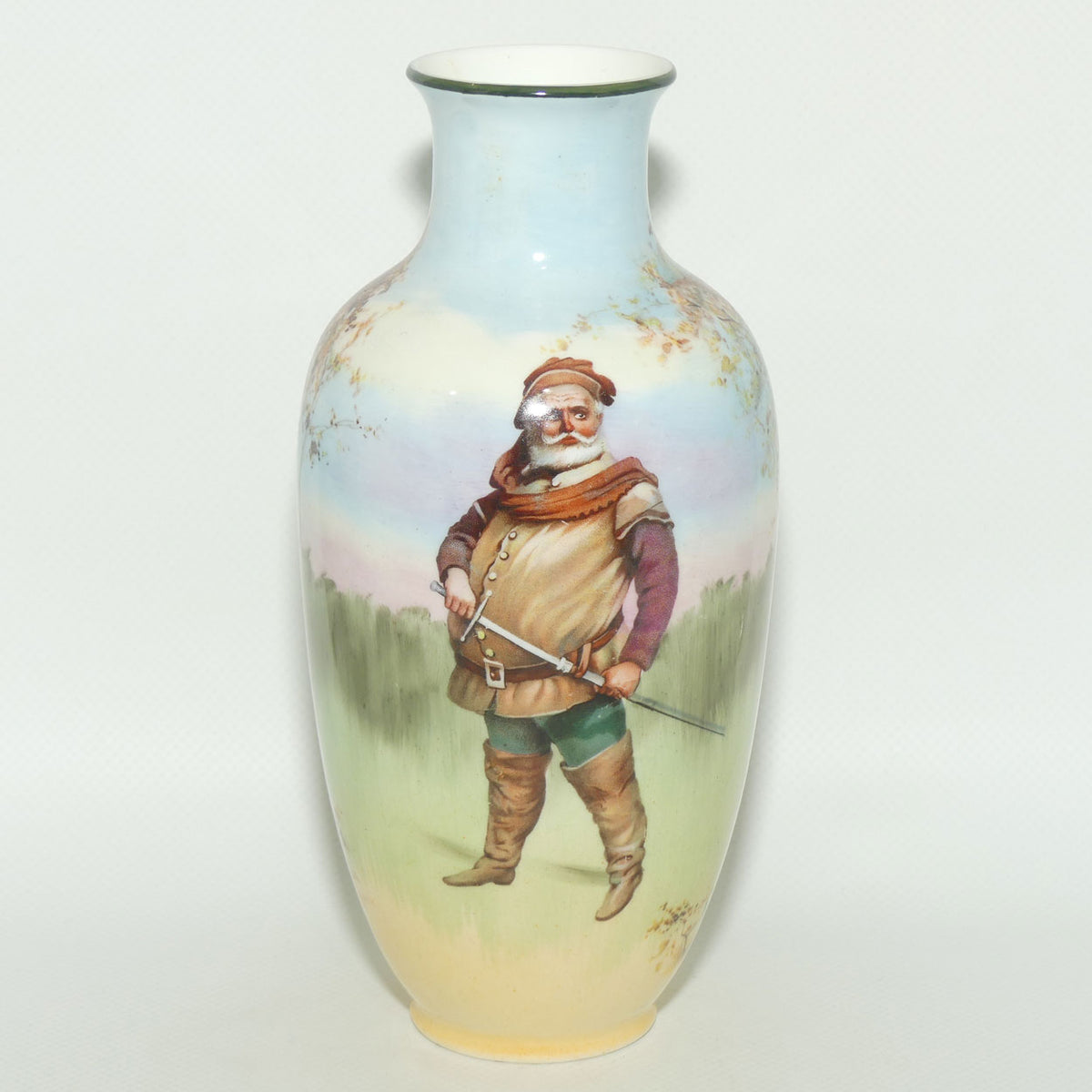 Royal Doulton Shakespearean Falstaff vase