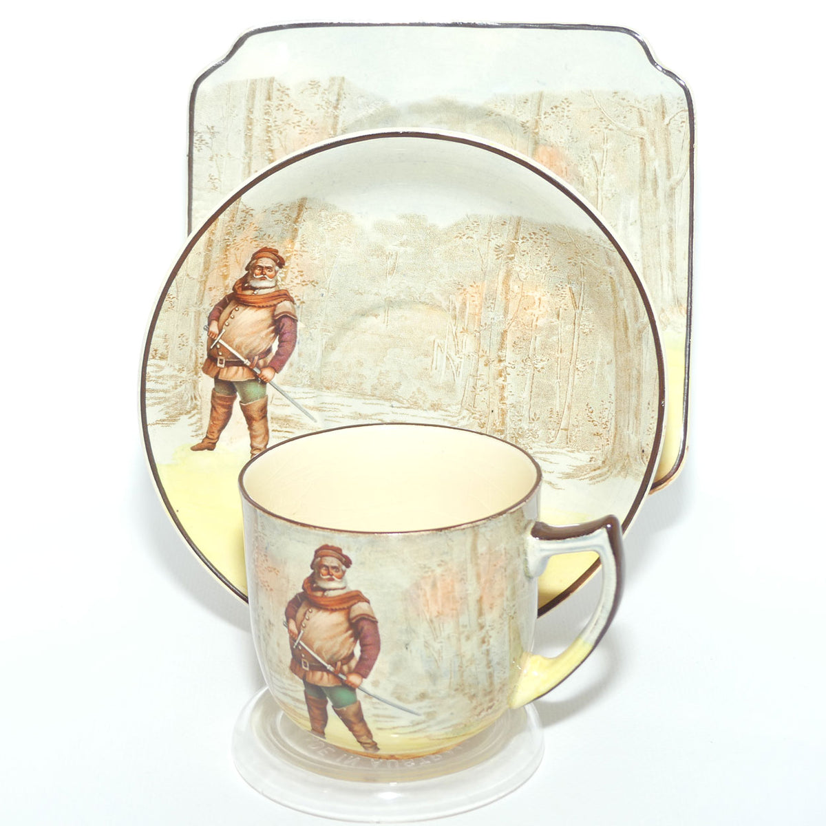 Royal Doulton Shakespearean Falstaff trio D3596 | matched