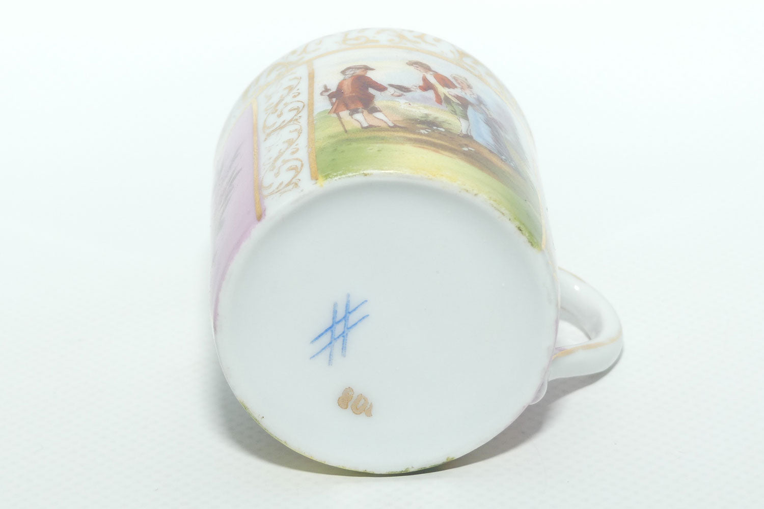 CG Schierholz & Sohn Neoclassical demi tasse duo