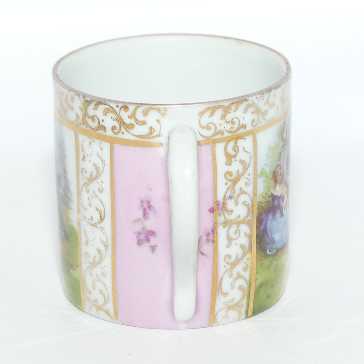 CG Schierholz & Sohn Neoclassical demi tasse duo