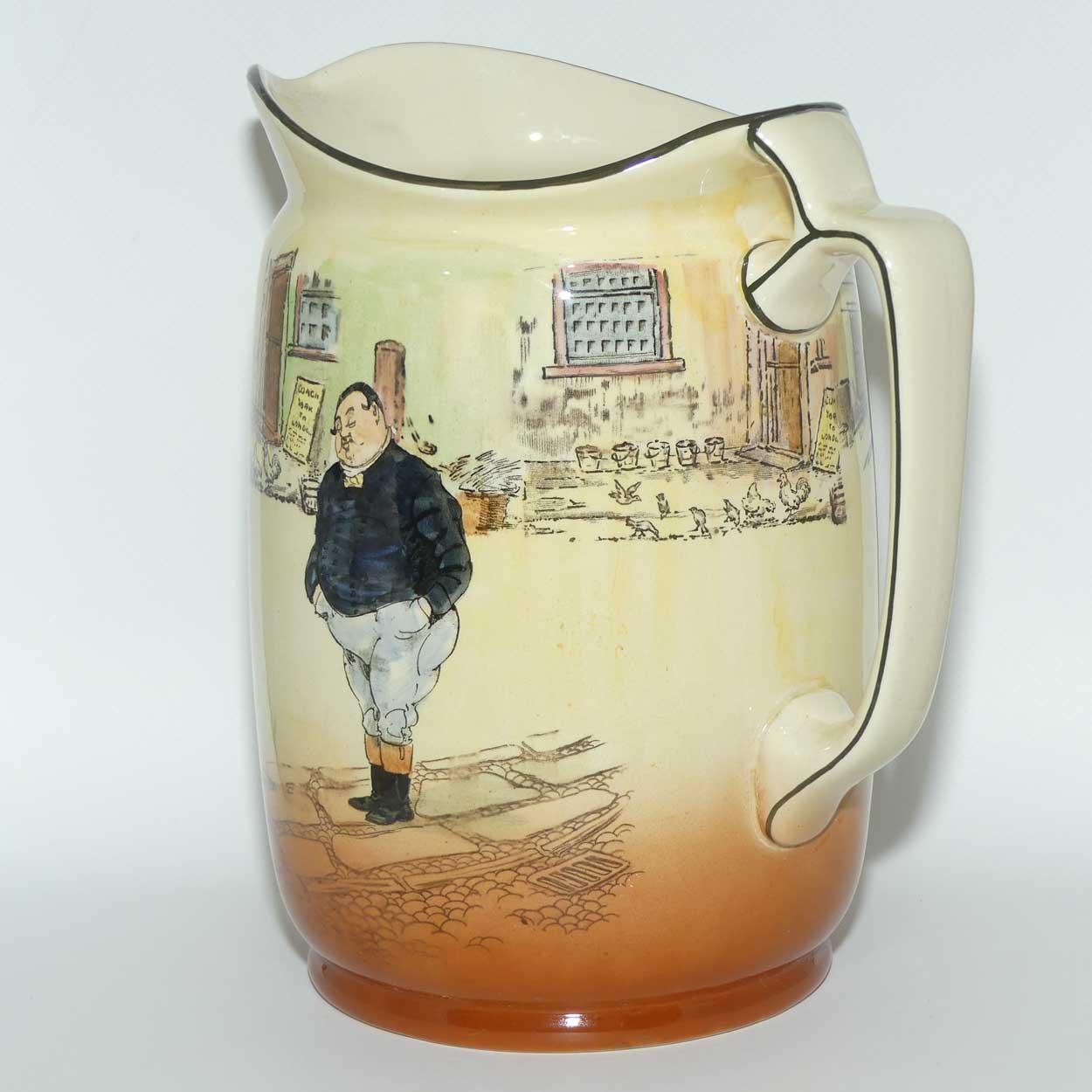 Royal Doulton Dickens Fat Boy large Ice jug D5175