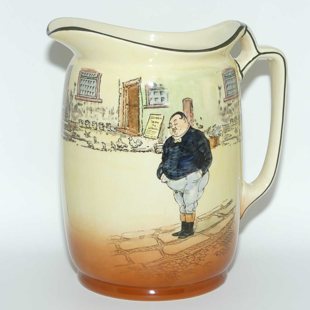 Royal Doulton Dickens Fat Boy large Ice jug D5175