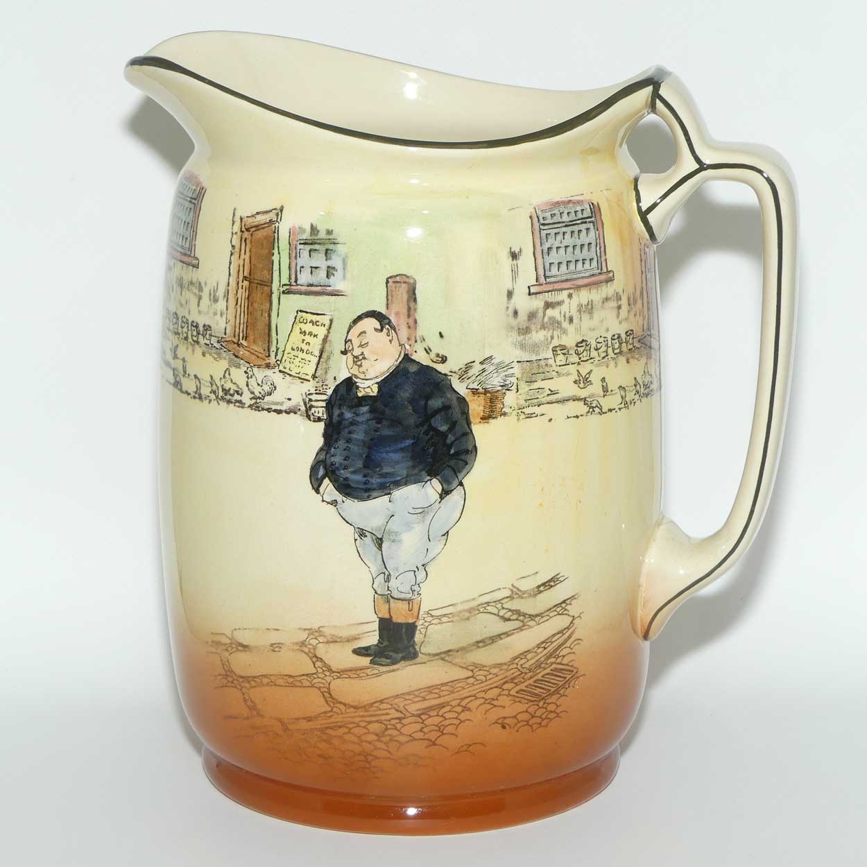 Royal Doulton Dickens Fat Boy large Ice jug D5175
