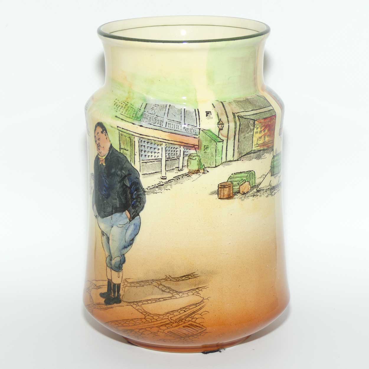 Royal Doulton Dickens Fat Boy vase D5175 | Shape 7997