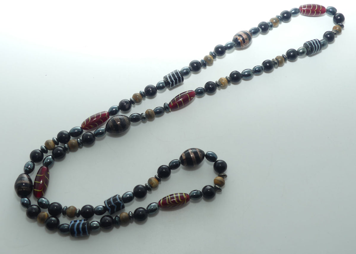 Vintage set of Multicolored Beads | Includes large Murano Feature beads
