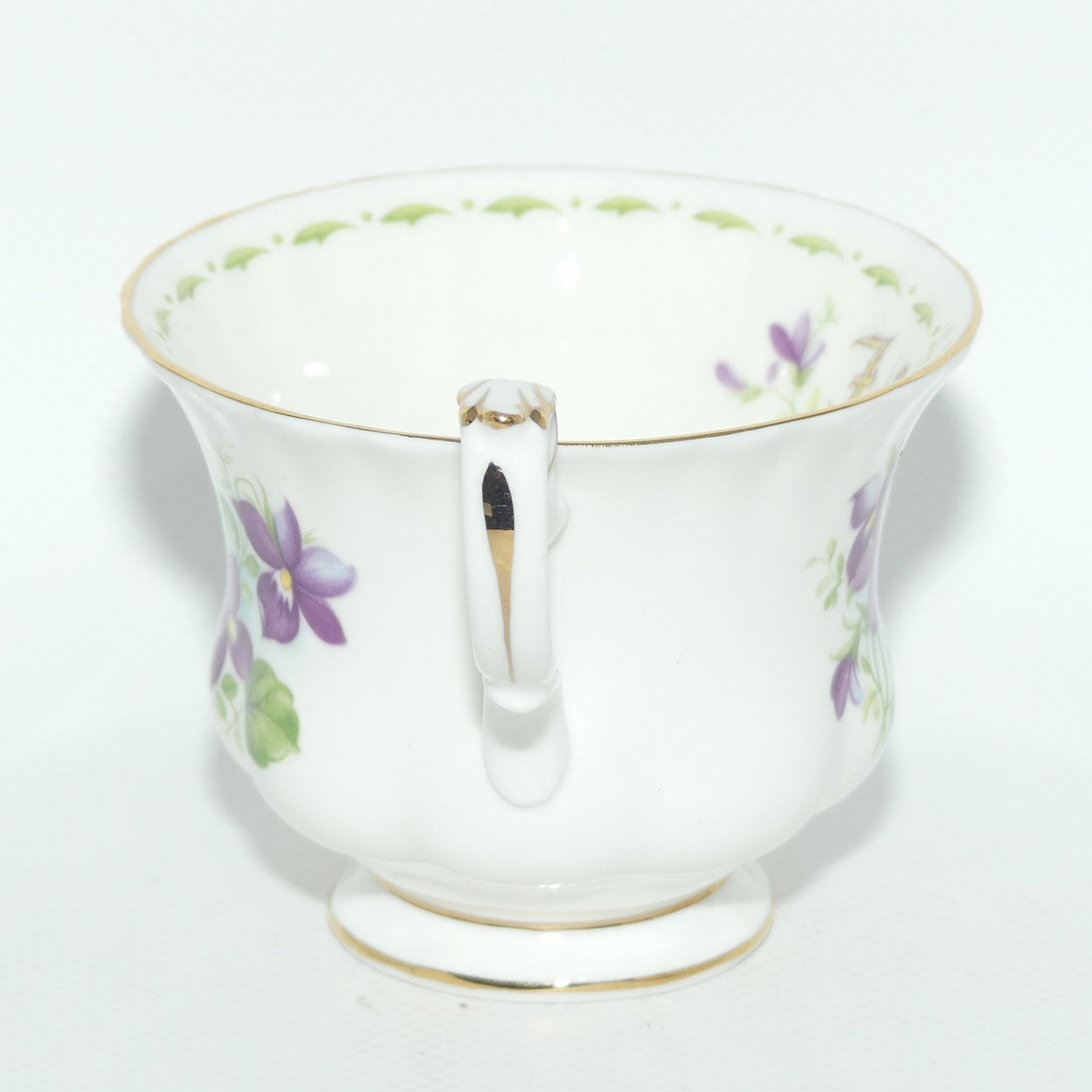 Royal Albert Bone China England | Flower of the Month series | February Violets trio