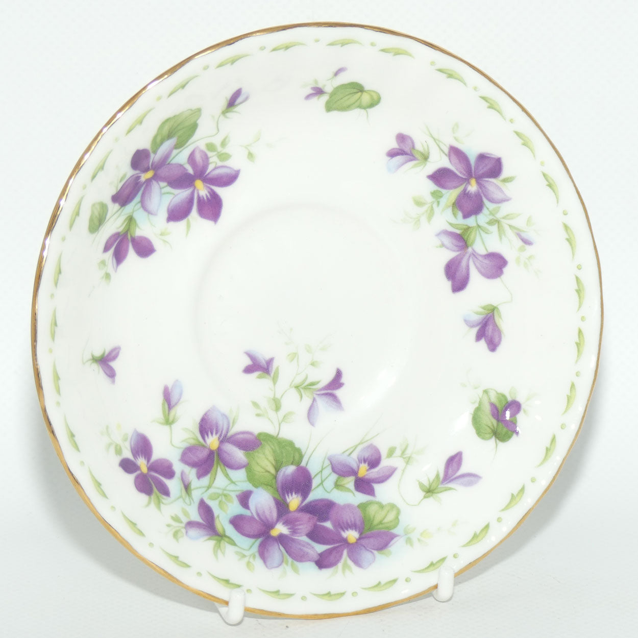Royal Albert Bone China England | Flower of the Month series | February Violets trio