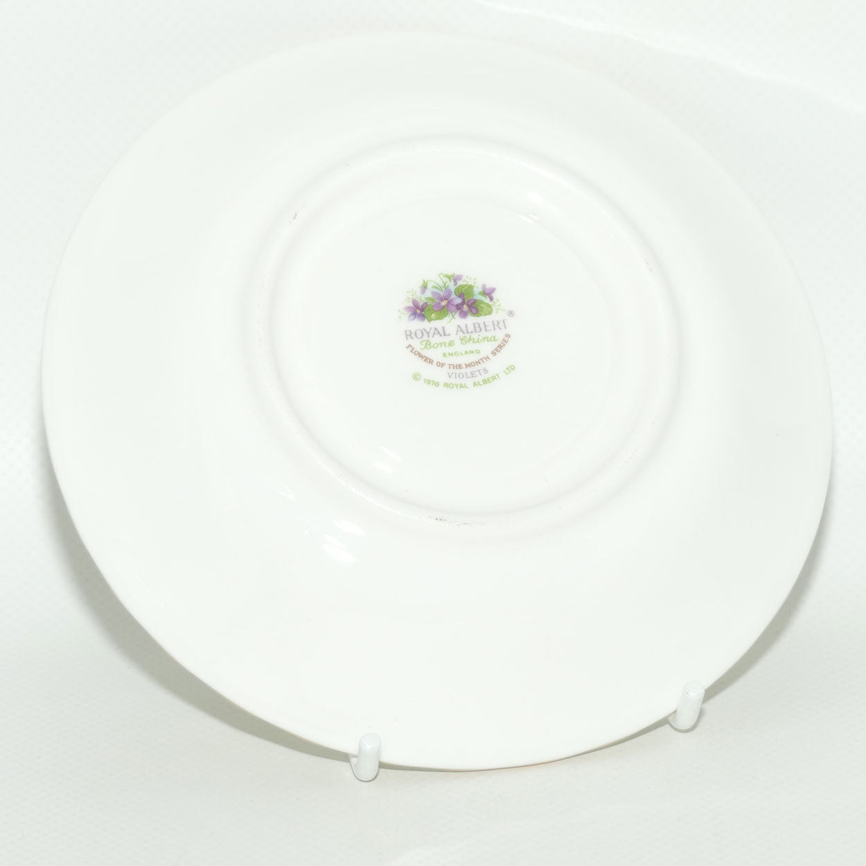 Royal Albert Bone China England | Flower of the Month series | #1 | February Violets trio | Boxed