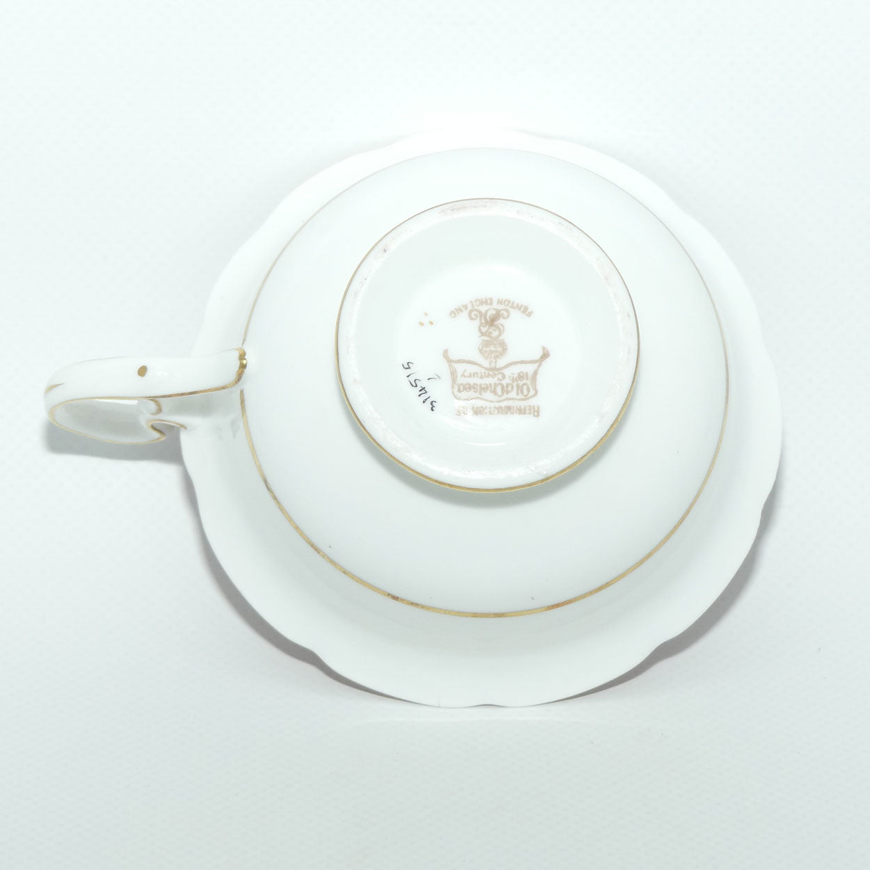 Samuel Radford Reproduction of Old Chelsea 18th Century tea trio