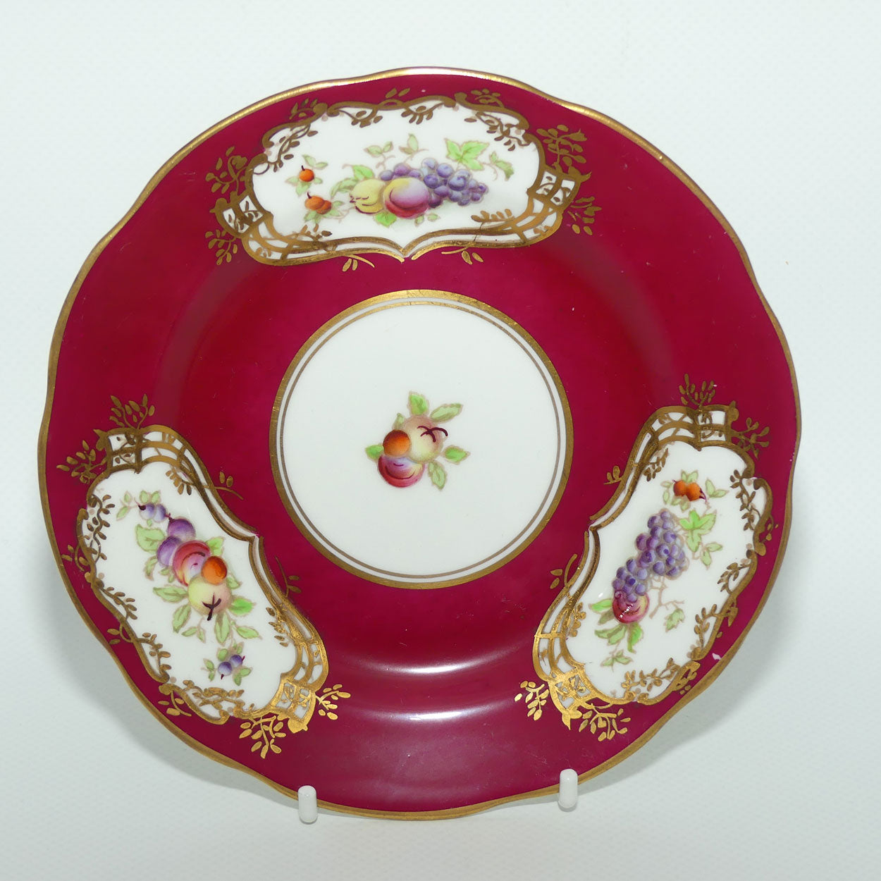 Samuel Radford Reproduction of Old Chelsea 18th Century tea trio