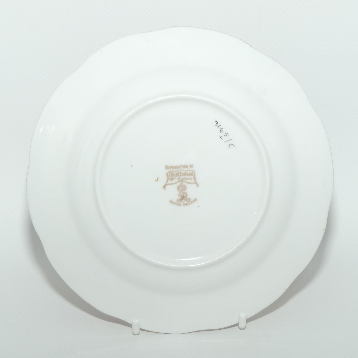 Samuel Radford Reproduction of Old Chelsea 18th Century tea trio