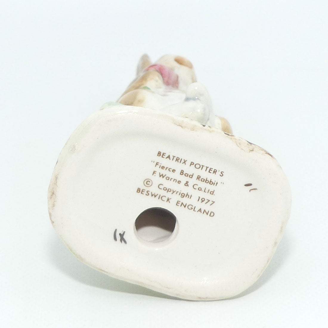 Beswick Beatrix Potter Fierce Bad Rabbit | Feet Out | BP3b