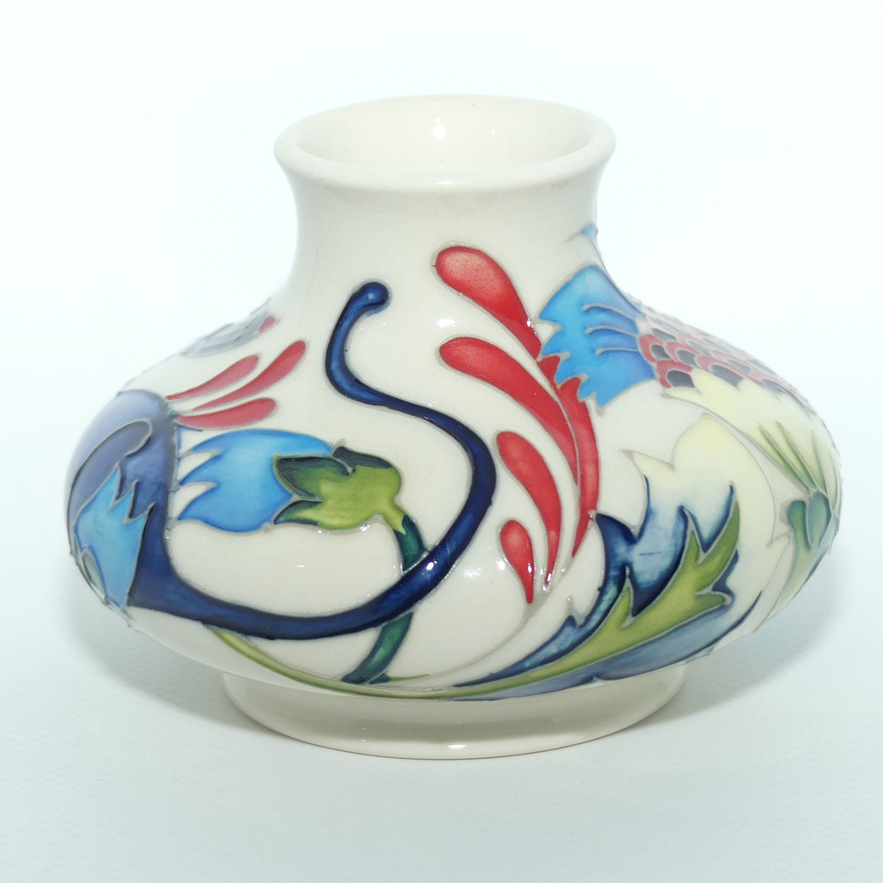 Moorcroft Fiery Mouse 33/3 vase (Num Ed)