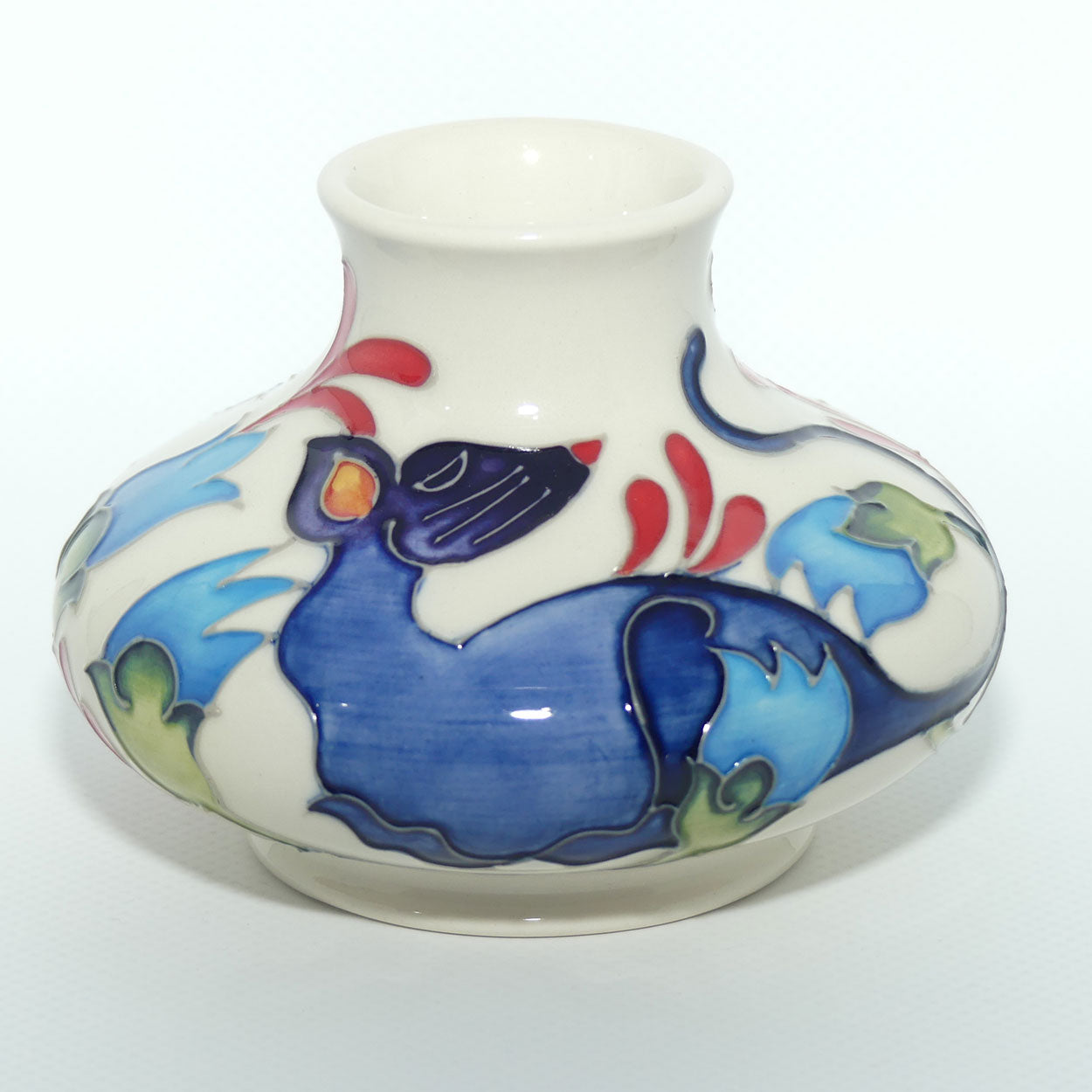 Moorcroft Fiery Mouse 33/3 vase (Num Ed)