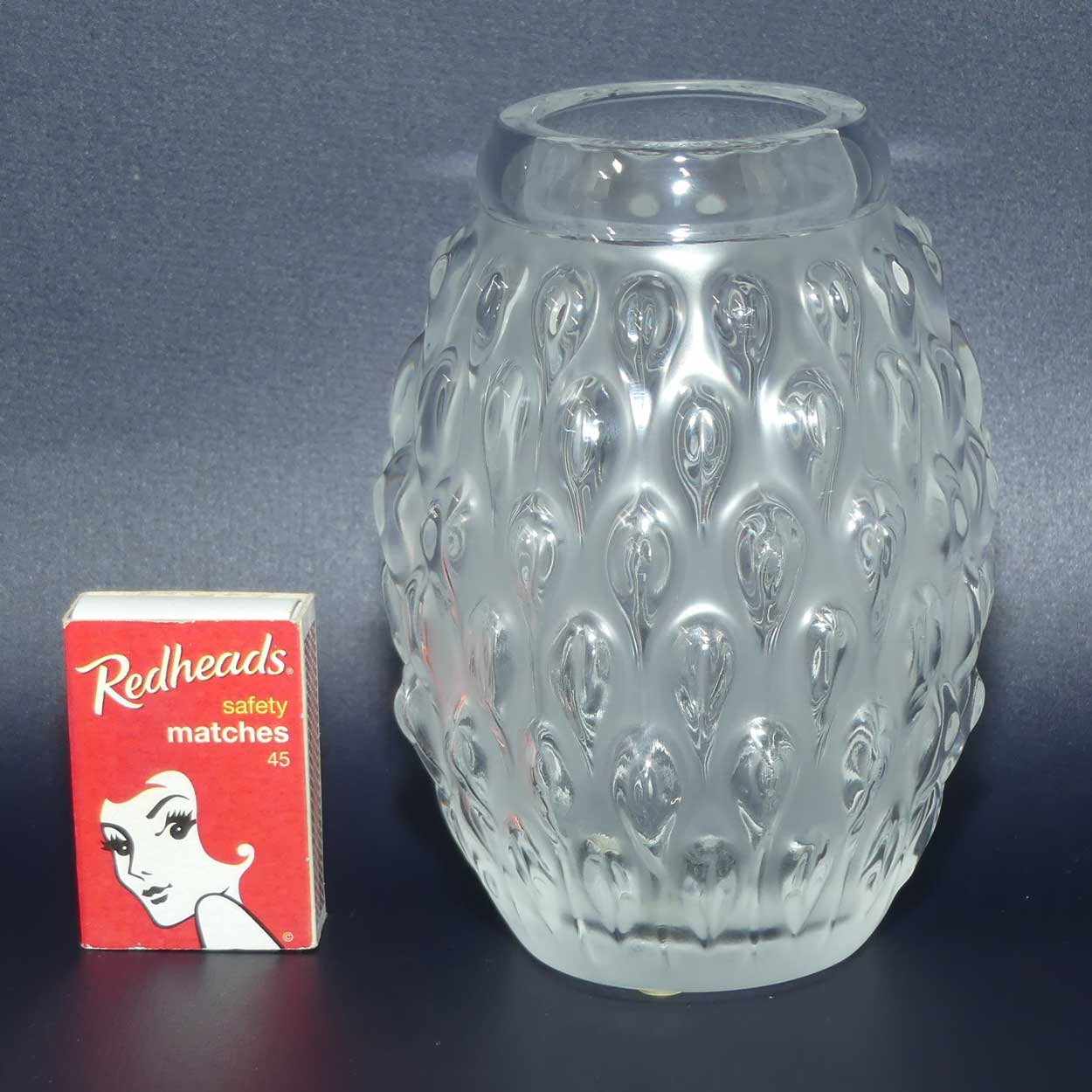 Lalique France Figuera vase