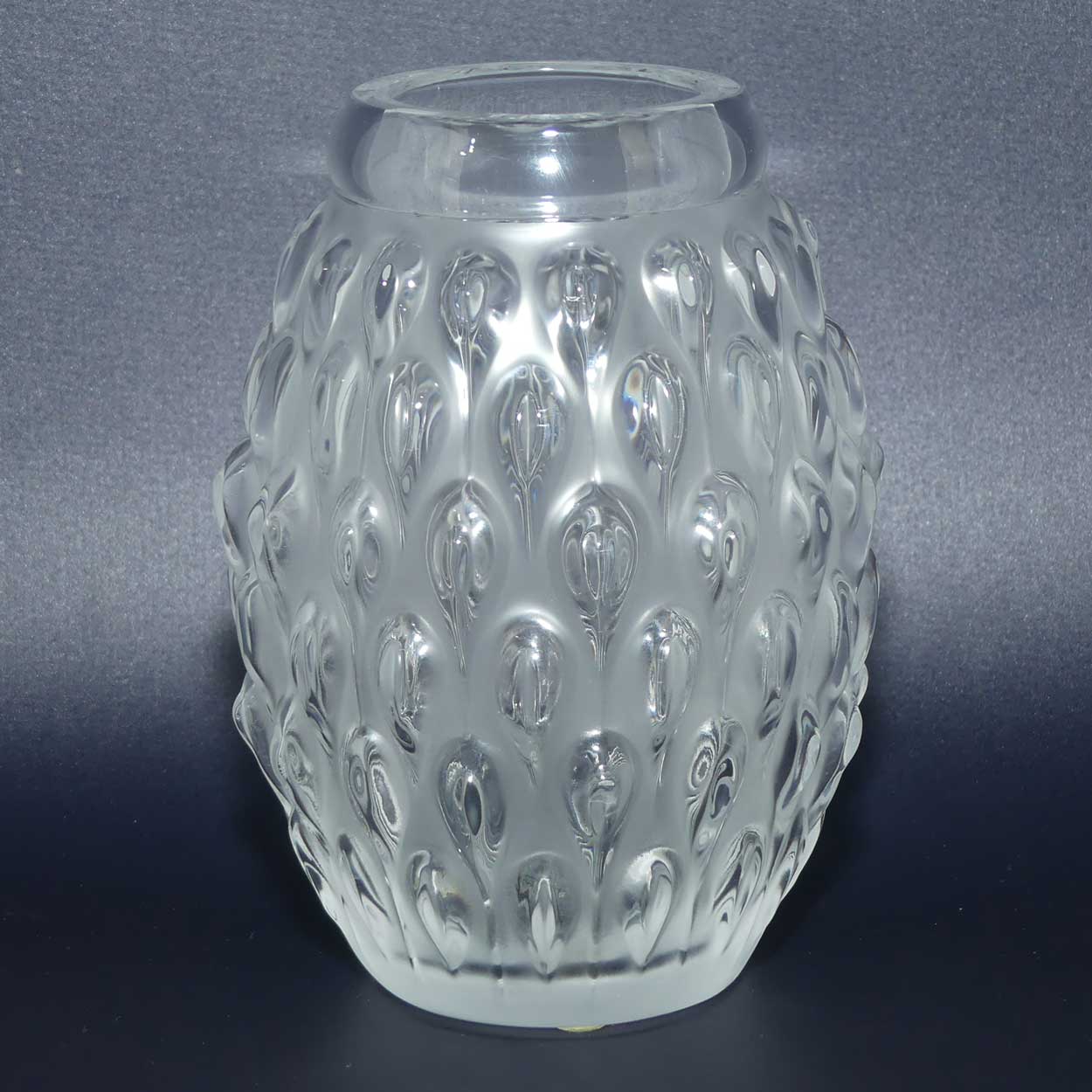 Lalique France Figuera vase